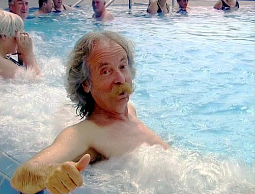 Jean Pütz in der Waldsee Therme